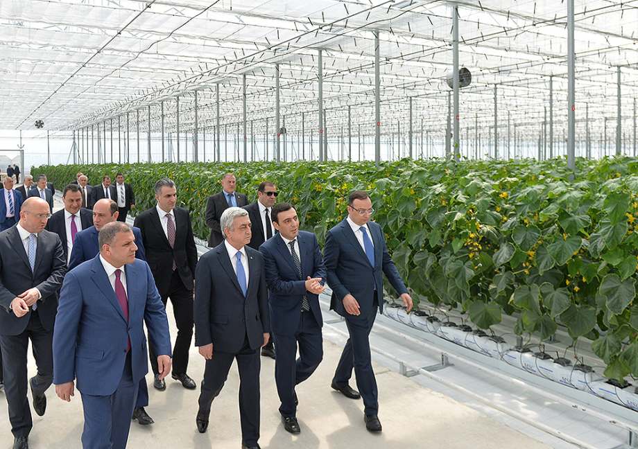 President  Serzh Sargsyan familiarized with the ongoing  activities of  Spayka company and development programs