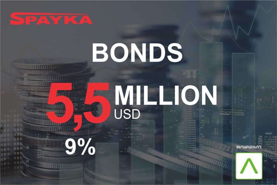 Public offering of SPAYKA LLC USD Bonds